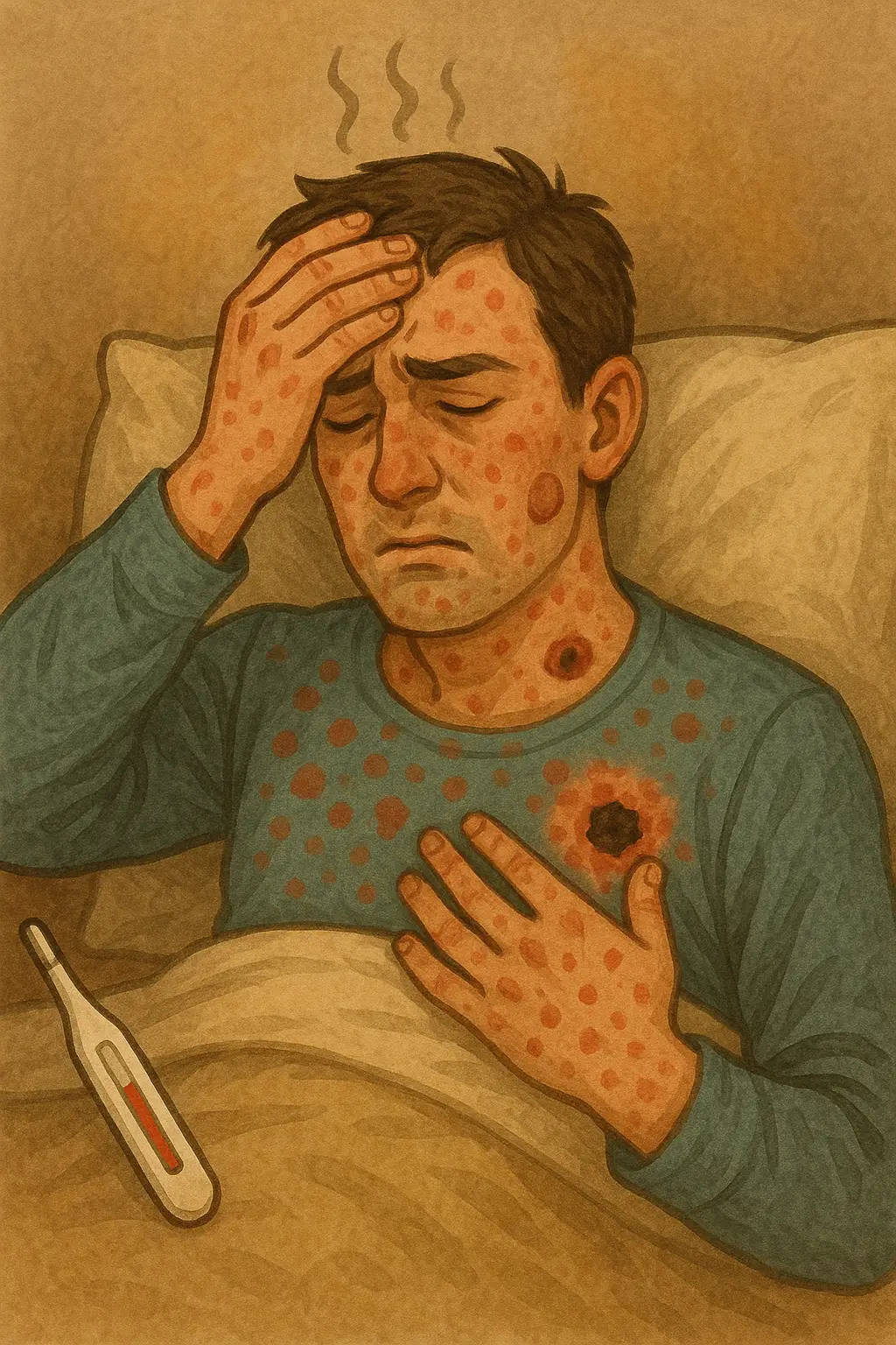 쯔쯔가무시병 초기 증상 : 감기 같지만 다른 신호