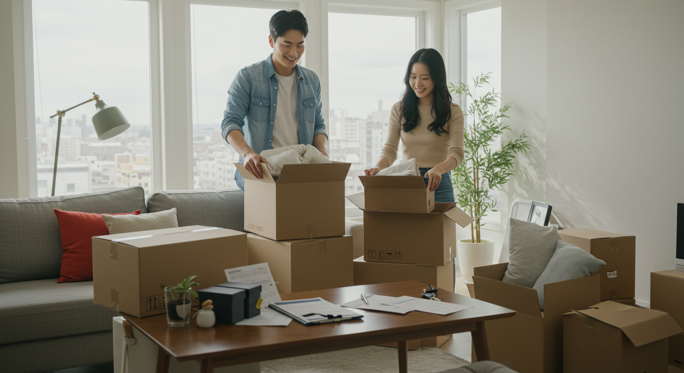 전세보증금, 조기퇴거, 분양아파트입주