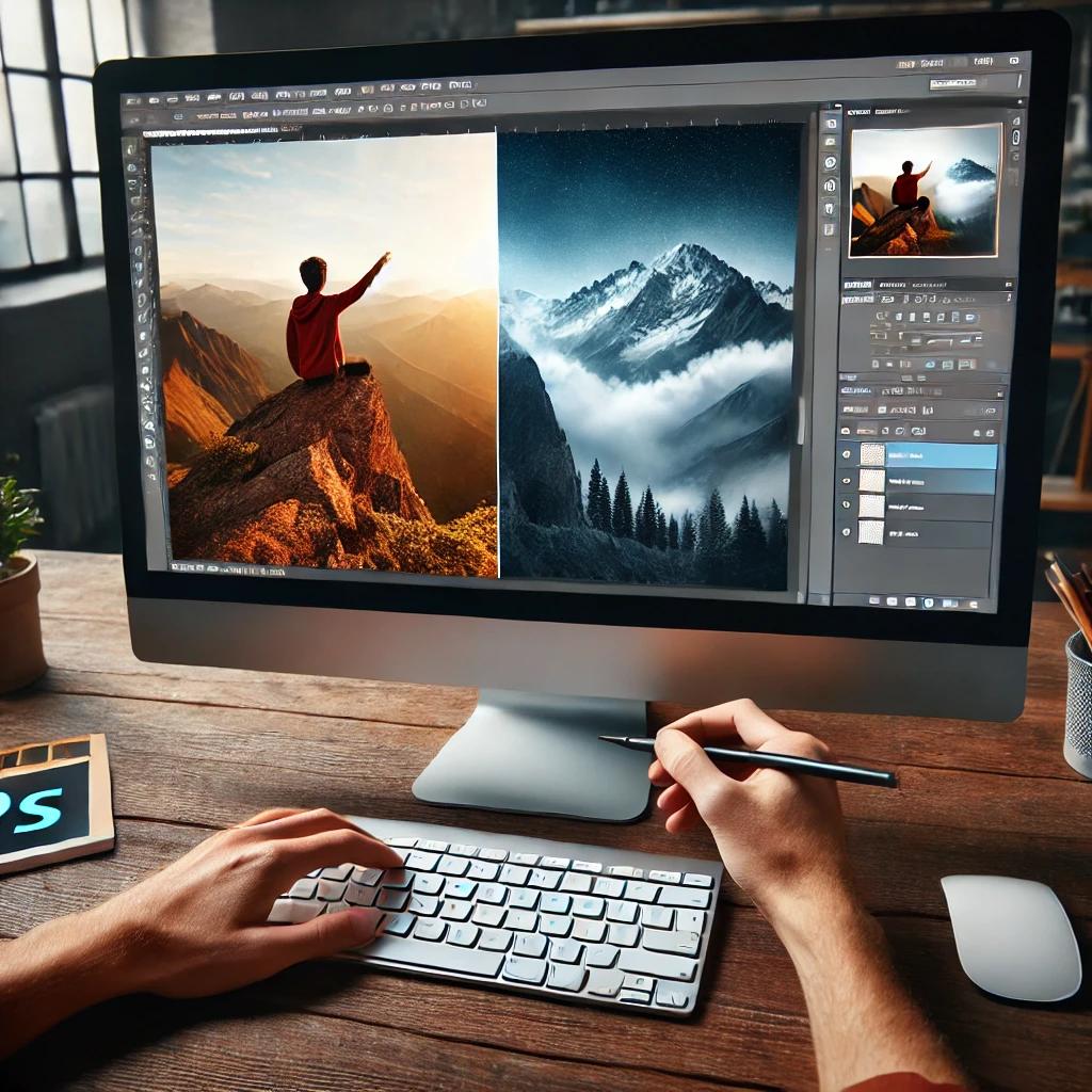 포토샵배경바꾸기