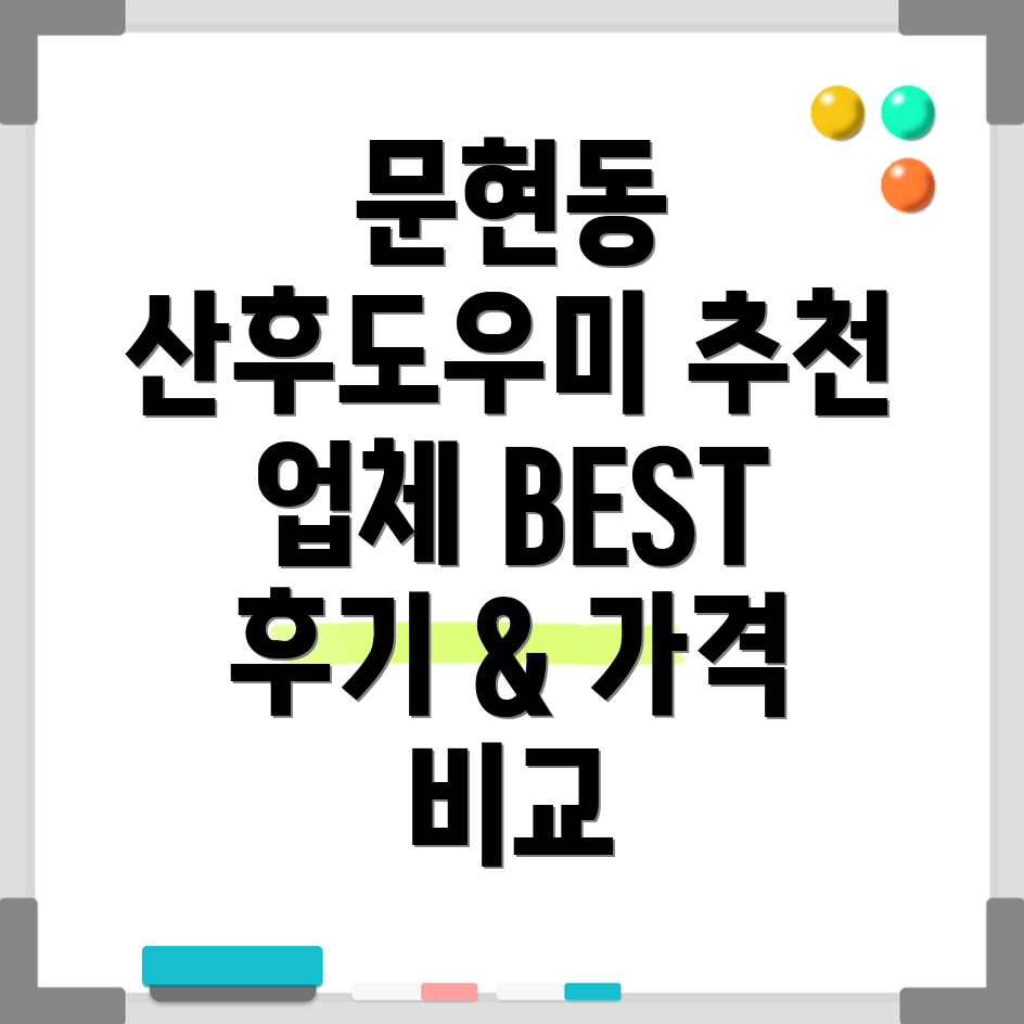 부산 문현동 산후도우미