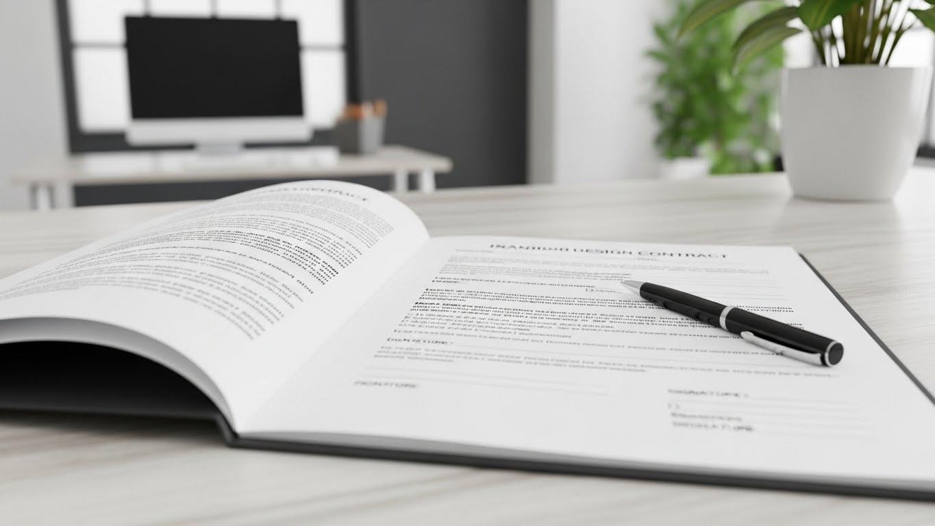 인테리어 표준계약서 양식