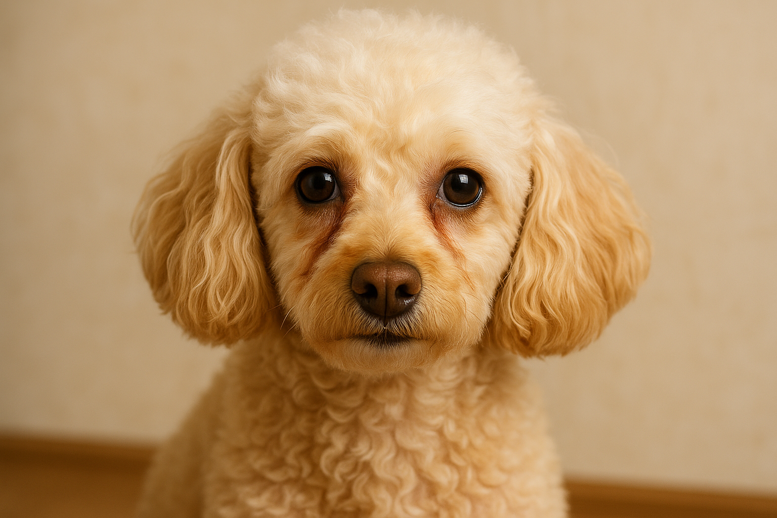 강아지 눈물자국