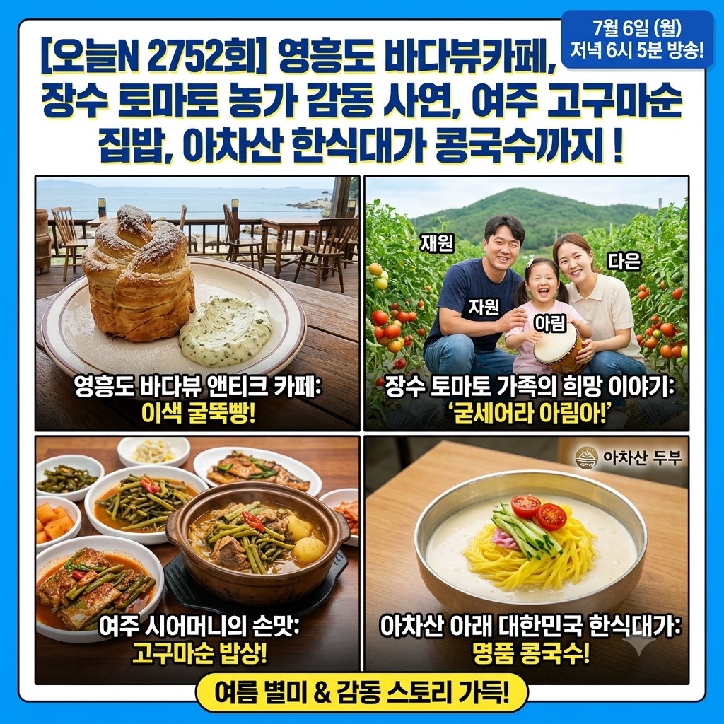 오늘N 2752회 방송정보