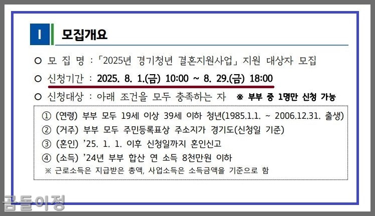 경기도 결혼축하금 소득기준과 혼인신고 조건 쉽게 풀어낸 팁3