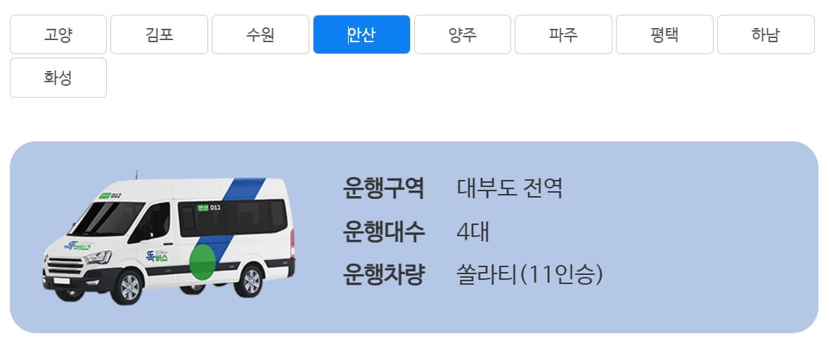 안산 똑버스