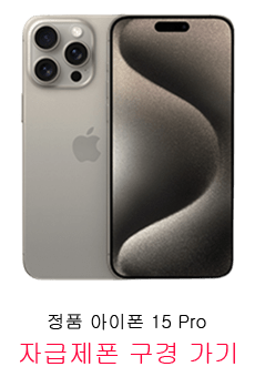 애플 정품 아이폰 15
