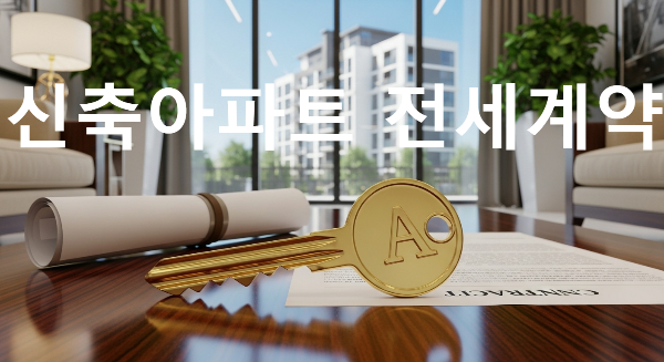 신축아파트 전,월세 계약시 주의 사항