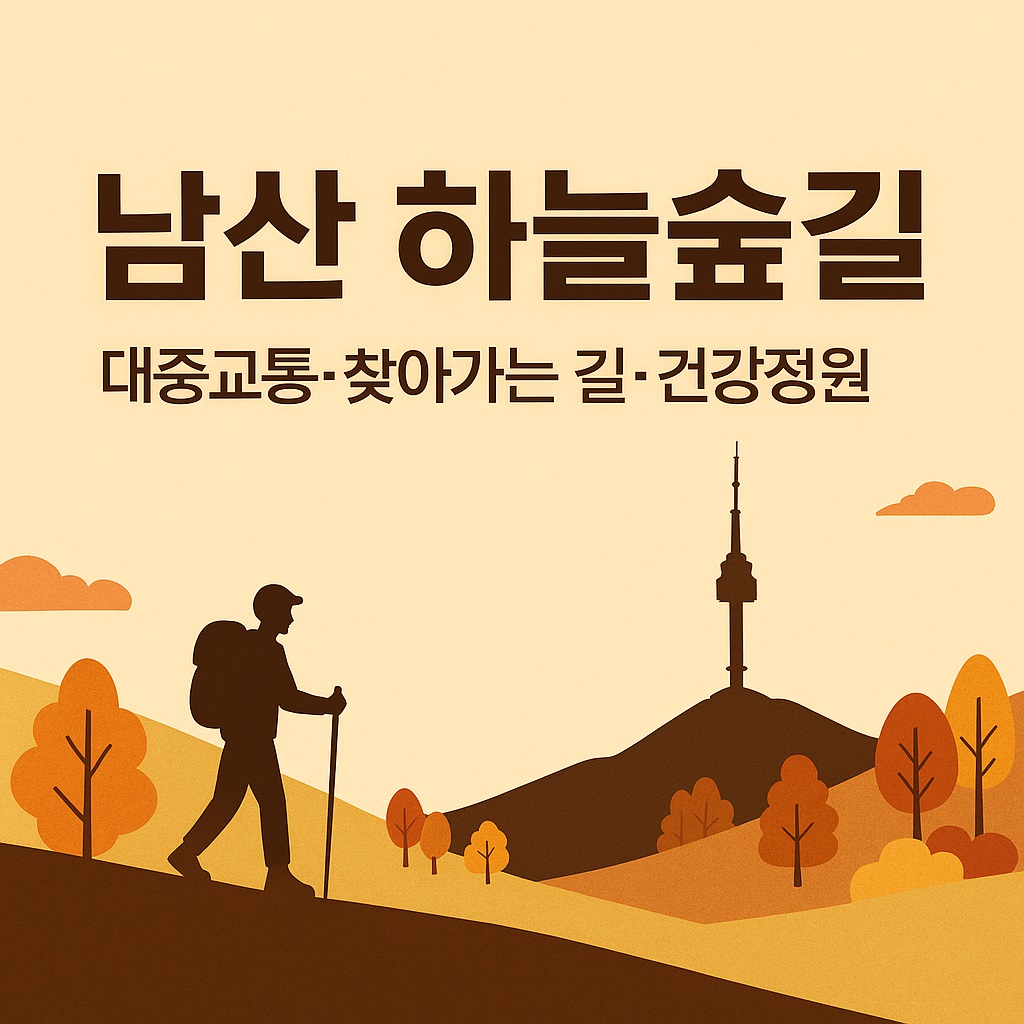 남산 하늘숲길 찾아가는 방법