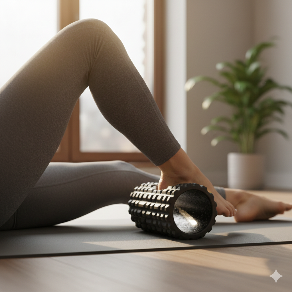 폼롤러, 정의, 효과, 근막이완, 신체변화, 손마사지, 차이