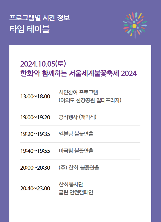 2024 여의도 불꽃축제