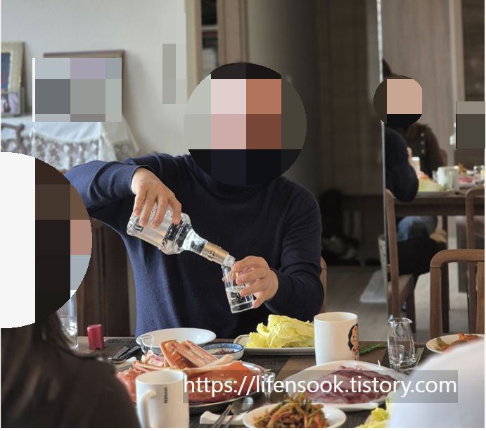 디켄터에 따르는 오량액