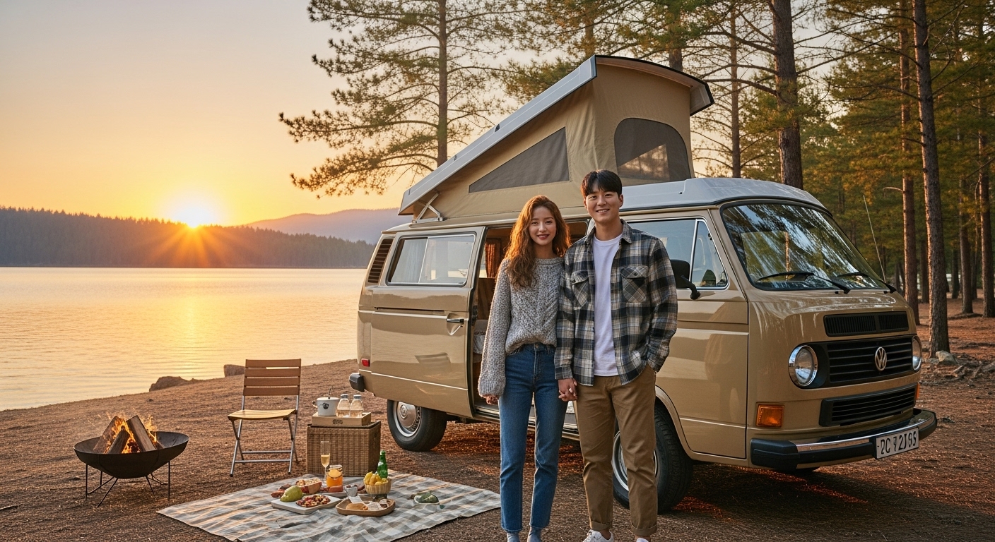 대형 캠핑카 렌트