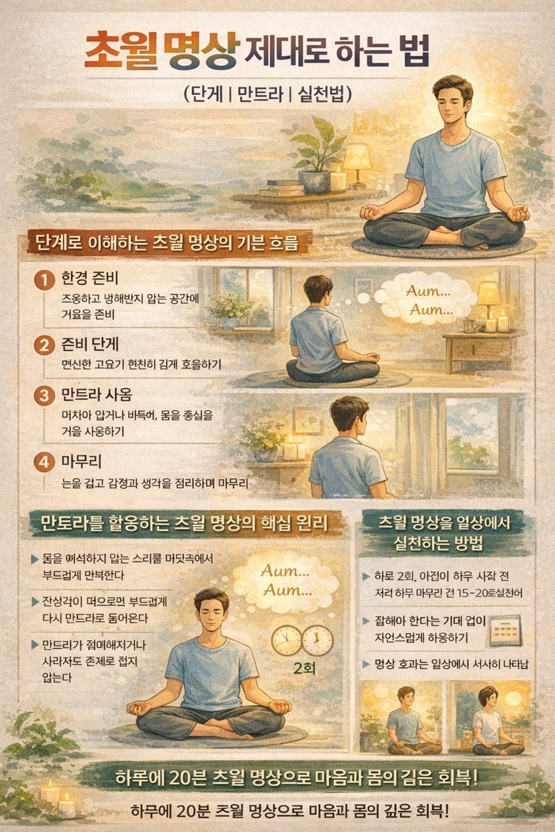 초월 명상 제대로 하는 법 (단계, 만트라, 실천법) 관련 이미지