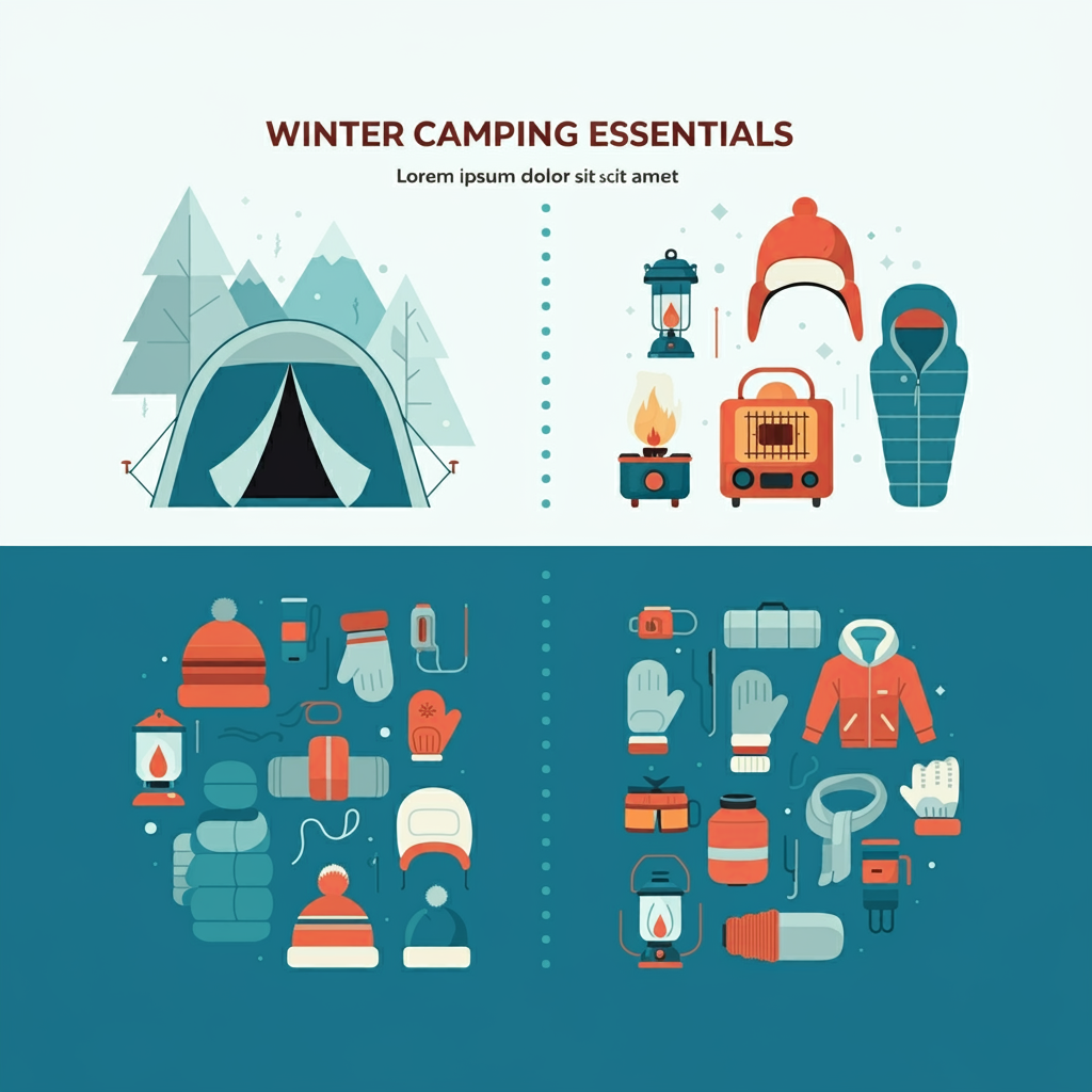 겨울 캠핑용품 추천: 따뜻한 캠핑을 위한 필수 장비