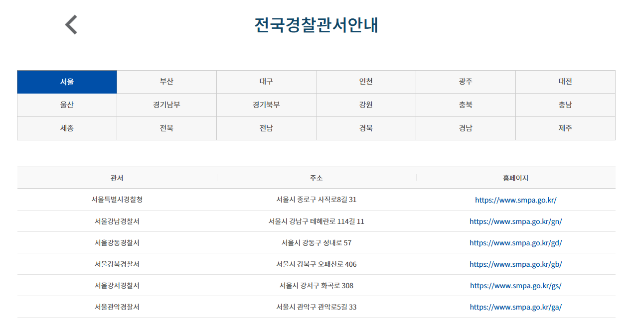 전국-경찰서-안내-바로가기
