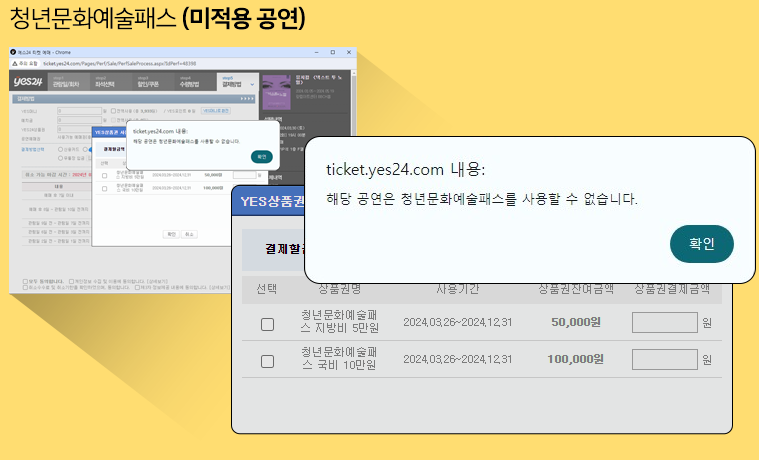 예스24 청년문화예술패스