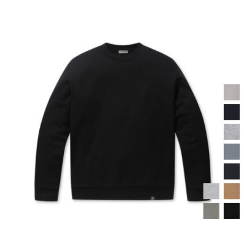 폴햄 공용 플리스 솔리드 기모 맨투맨 PHC4TR3920