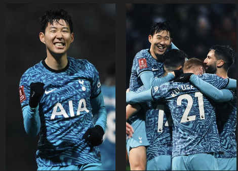손흥민 해트트릭 (토트넘 vs 번리) 5-2승
