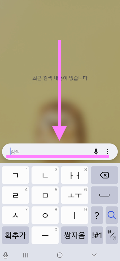 방법 2: '네이버지도' 입력하기