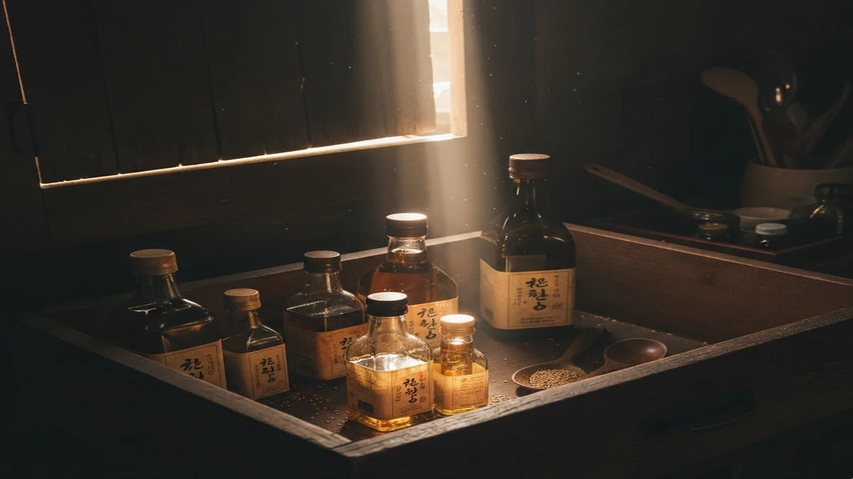 참기름보관