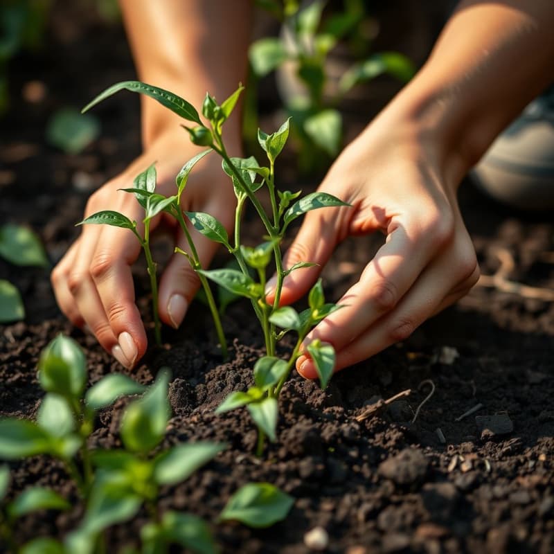 고추 모종 정식 시 주의사항