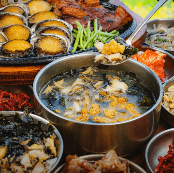 우도 맛집 &quot;소섬전복&quot; 음식