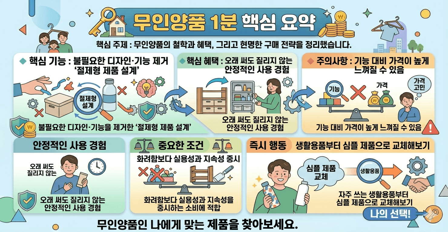 무인양품은 왜 로고 없이도 성공했을까?