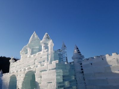 제천 의림지 얼음축제 사진