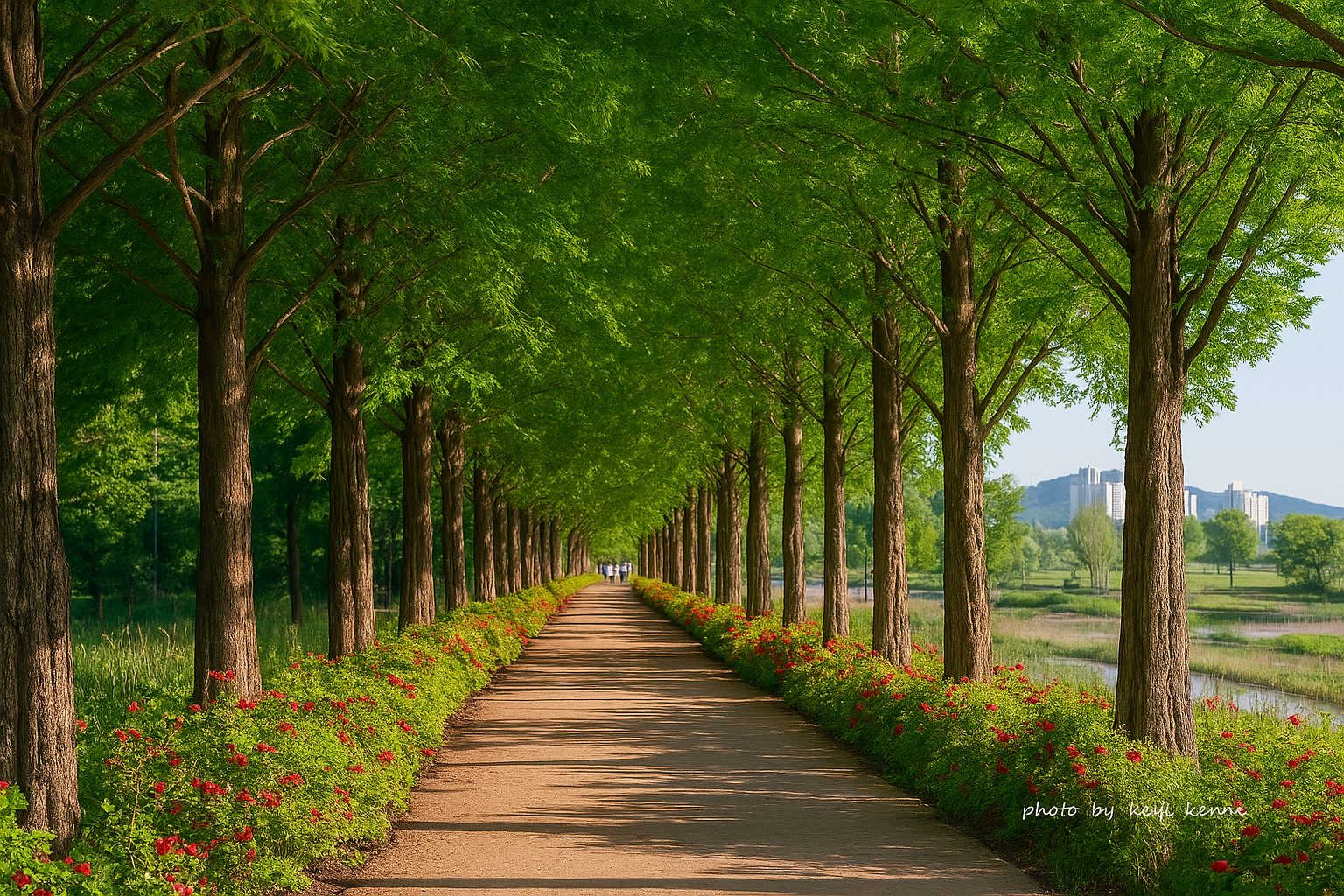 공주 정안천생태공원 사진