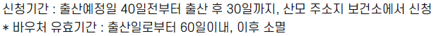 산모 신생아 건강관리 지원(산후도우미)2