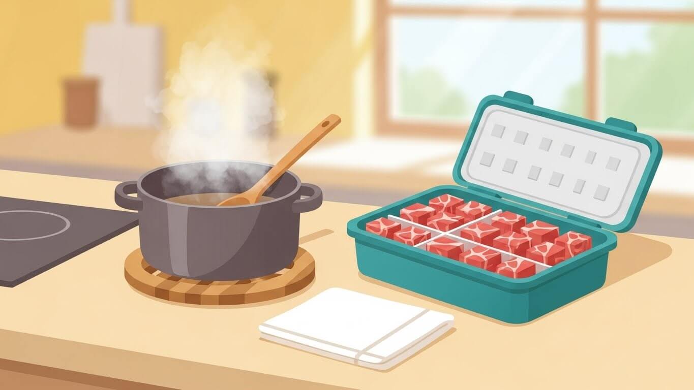 조리법과 보관법도 아이 기준으로