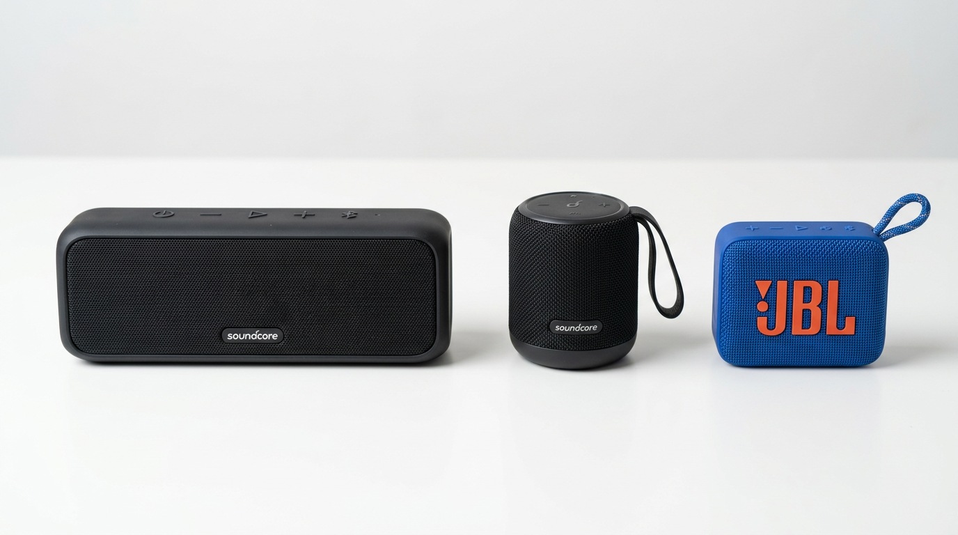 블루투스 스피커 3종 비교 앤커 JBL