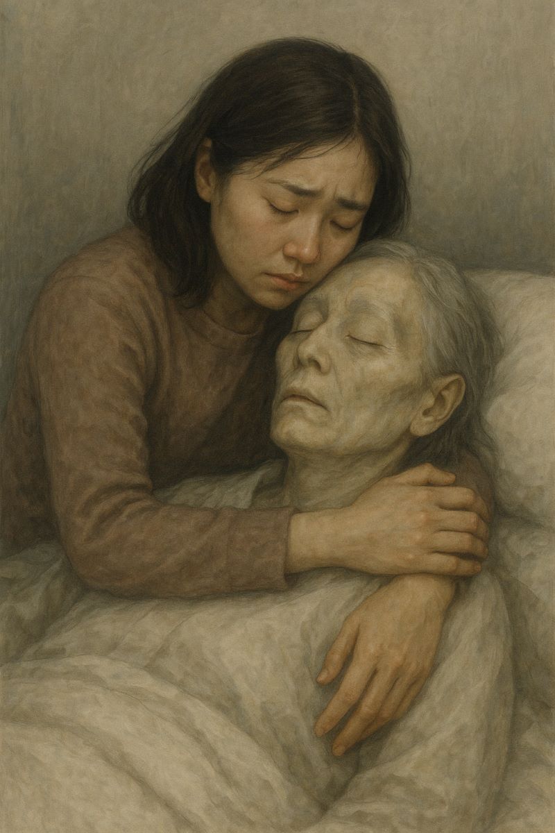 죽은 사람을 안는 꿈 해몽 – 그리움과 미련