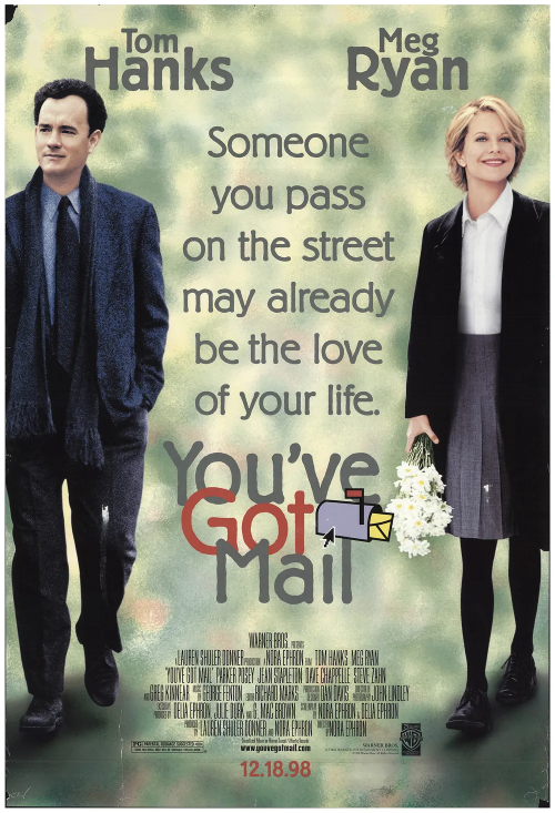 “메일 한 통이 인생을 바꿀 수 있을까?” – 영화 《유브 갓 메일(톰 행크스,맥 라이언)》