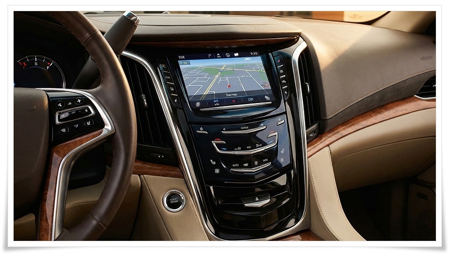 4세대 에스컬레이드 실내 센터페시아 CUE 인포테인먼트 시스템