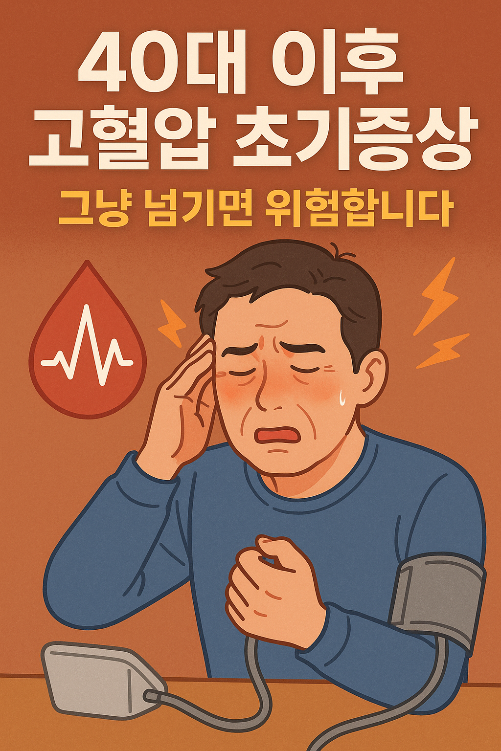40대 이후 고혈압 초기증상