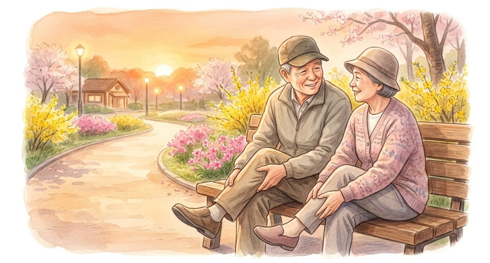 봄철 야외 활동 후 다리 통증을 호소하는 부모님