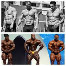 크로스핏 선수와 보디빌딩 선수 사진