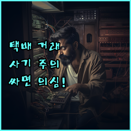 택배 거래 사기 주의보 싸다고 덥석 