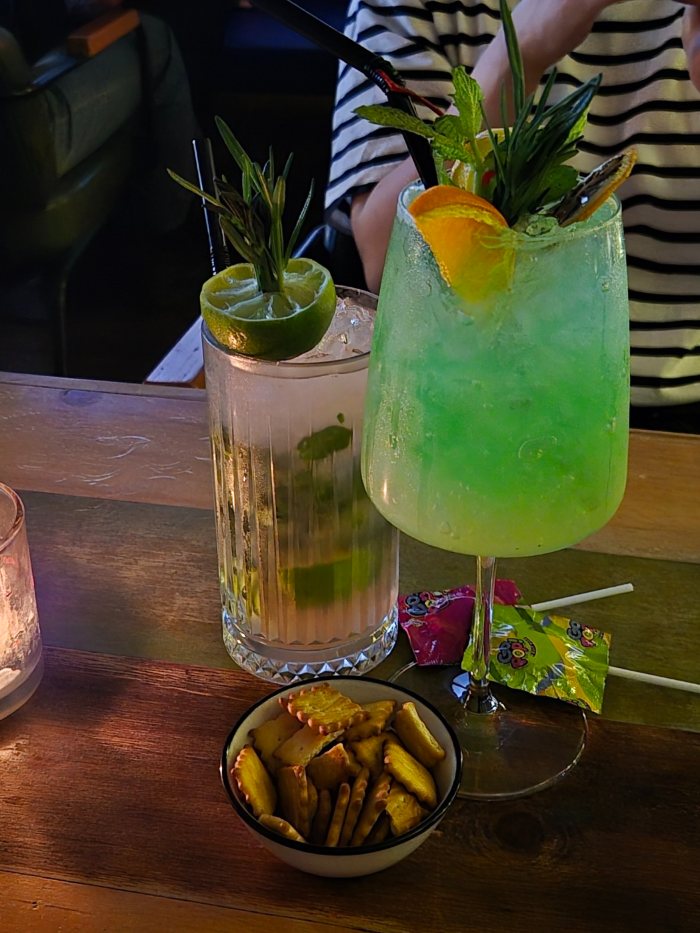 미도리샤워와 모히또