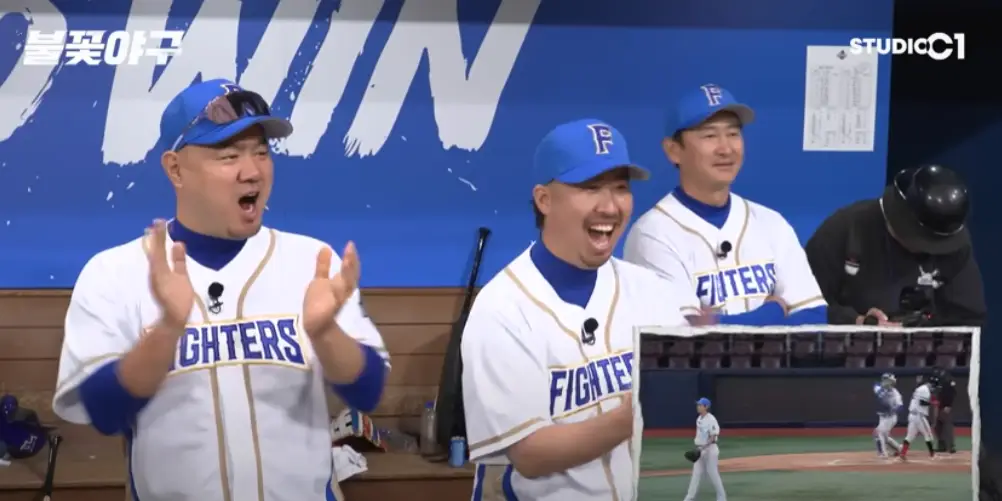 2아웃-환호하는-송승준