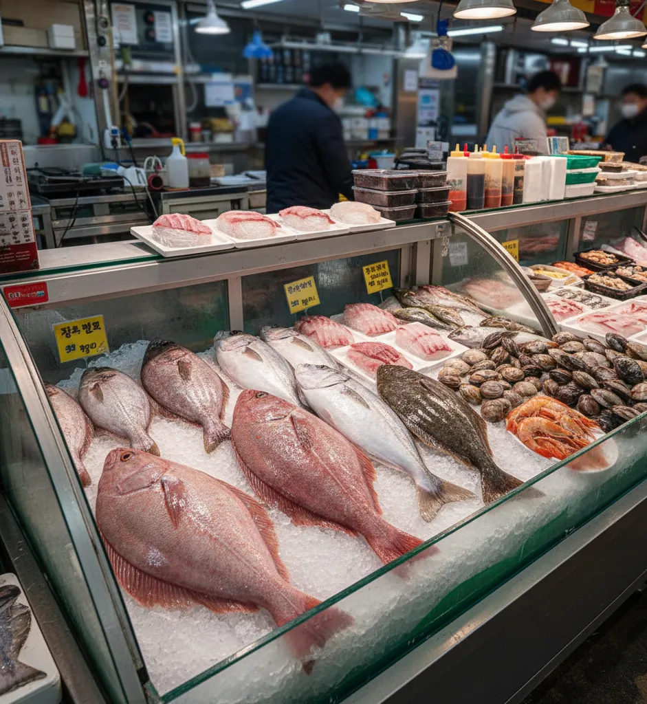 12월 제철 횟감 정보 제공 이미지