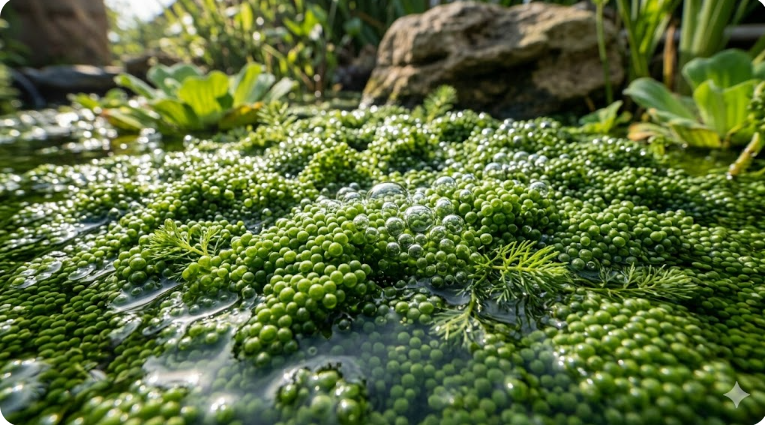독소 배출 작용을 하는 녹조류