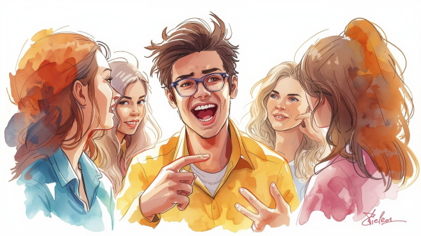 ESTP 청소년은 누구보다 활동적이고 에너지가 넘치는 아이입니다. 친구들과 잘 어울리고, 말이 빠르고, 새로운 자극을 찾아 나섭니다에 관한 그림