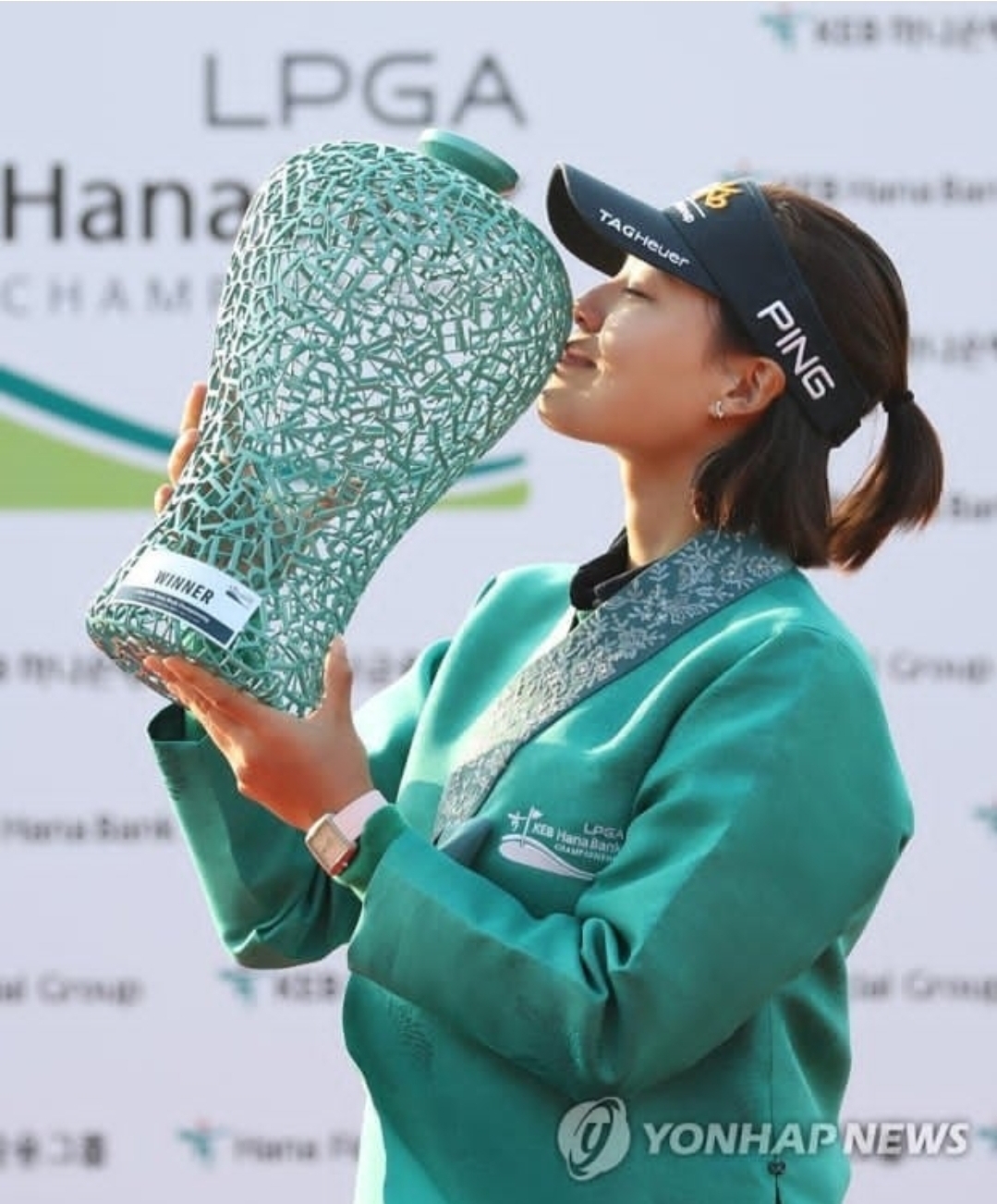 2018 LPGA KEB 하나금융 챔피언십 우승 ⓒ연합뉴스