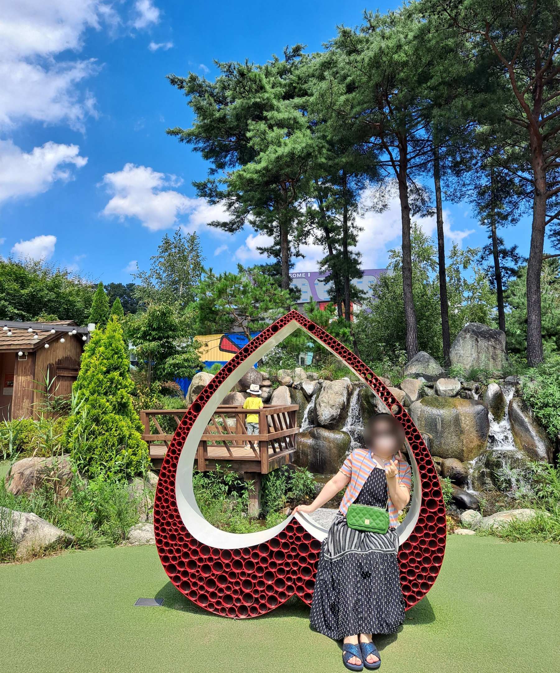 덕평휴게소 러브벤치