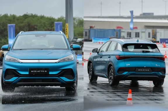 아토3 주행시험 모습