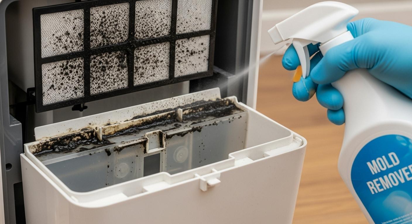 제습기 곰팡이 제거법