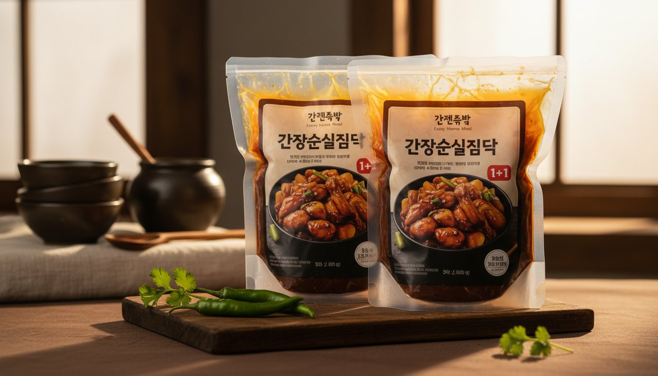간편집밥 간장순살찜닭 500g 1+1, 2개 상세 보기