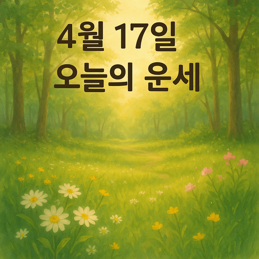 오늘의 운세